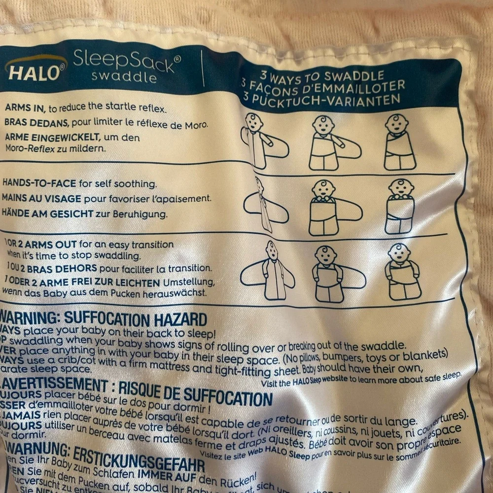 Halo pink sleepsack
